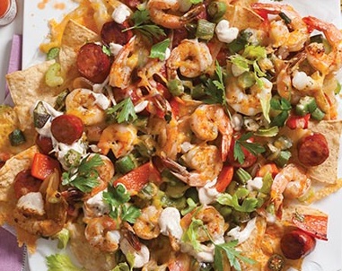 Appetizers - Gumbo Nachos