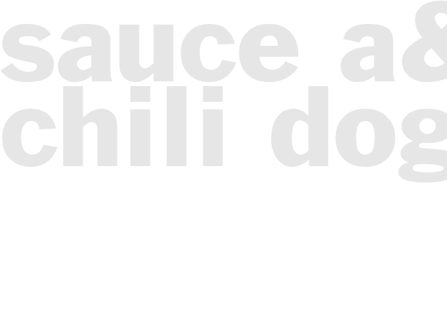 Sauce - A&W Chili Dog