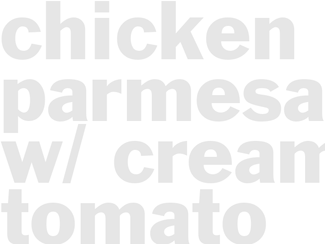 Chicken Parmesan W/ Creamy Tomato Pasta