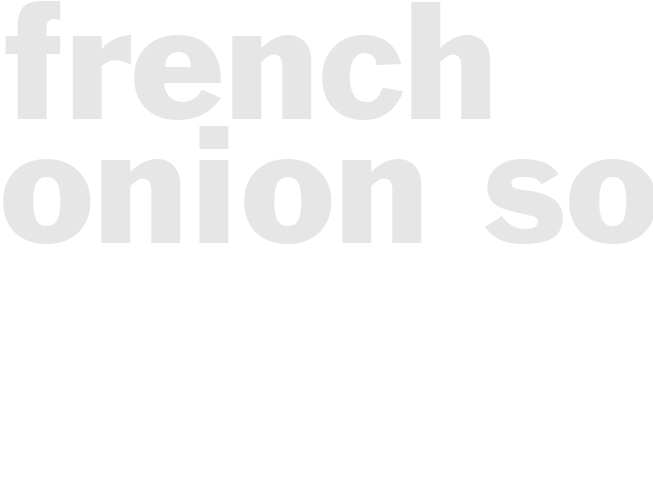 French Onion Soup