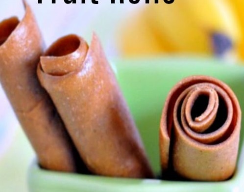 Candy - Leather (Roll-Ups) Banana Peanut Butter