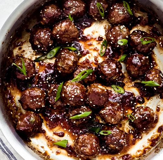 Meatballs - Mongolian Beef