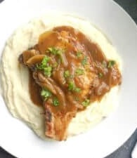 Chops - Baked With Onion Gravy