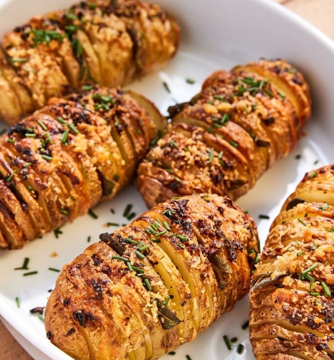 Hasselback Potatoes