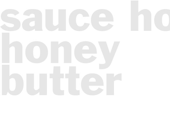 Sauce - Hot Honey Butter