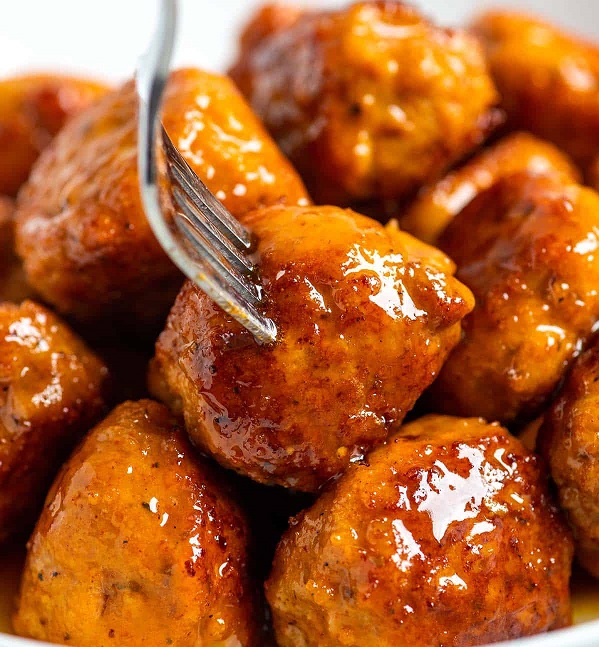 Appetizer - Hot Honey Chicken Meatballs