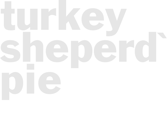 Turkey Sheperd's Pie