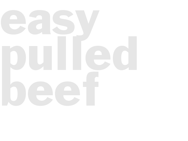 Easy Pulled Beef