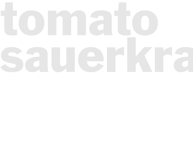 Tomato Sauerkraut