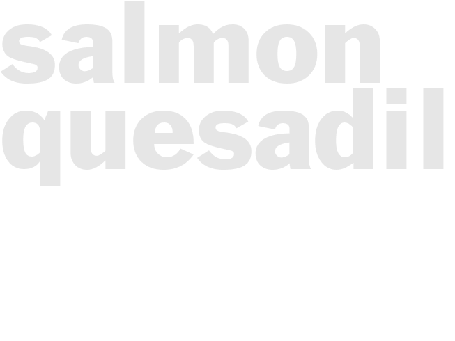 Salmon Quesadillas