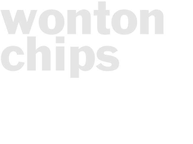 Wonton Chips