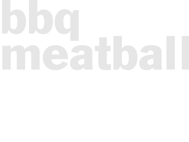 BBQ Meatballs
