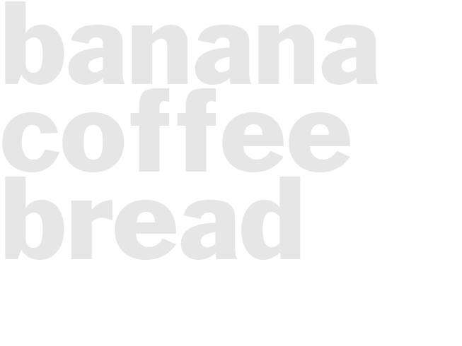 banana coffee bread