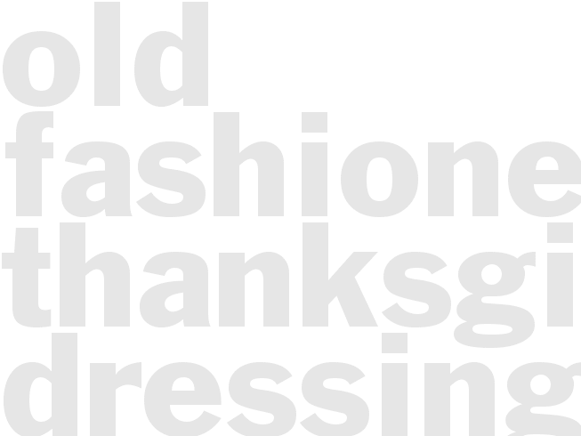 Old fashioned thanksgiving dressing