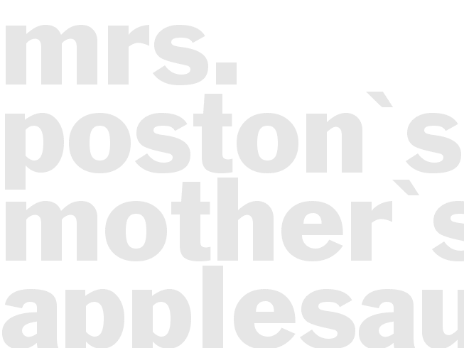 Mrs. Poston's Mother's Applesauce Cake