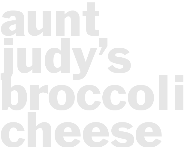 Aunt Judy’s Broccoli-Cheese Cornbread