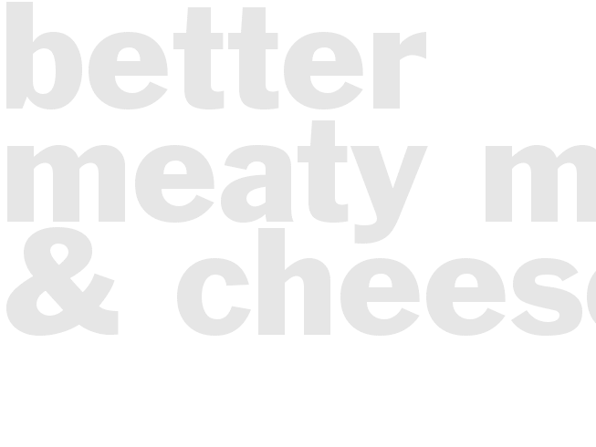 Better Meaty Mac & Cheese