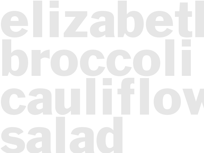 Elizabeth's Broccoli-Cauliflower Salad