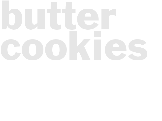 Butter Cookies