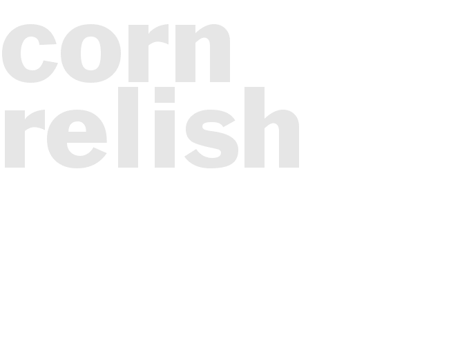 Corn Relish