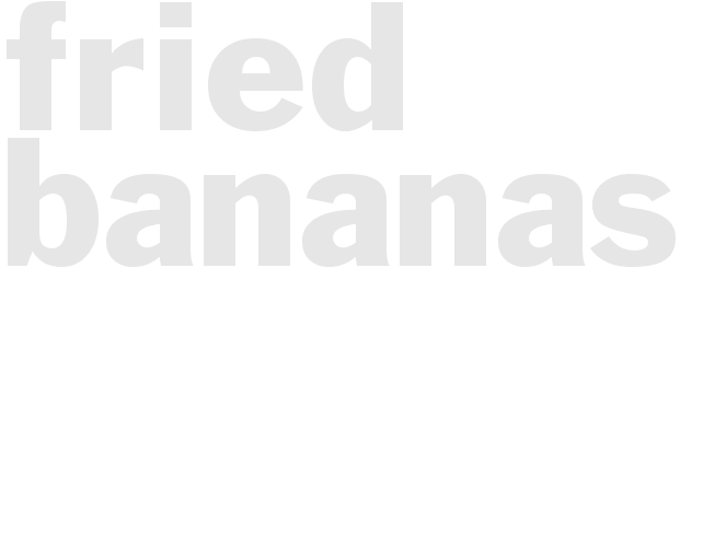 Fried Bananas  