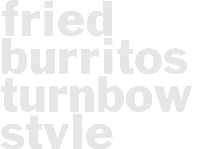 Fried Burritos Turnbow Style