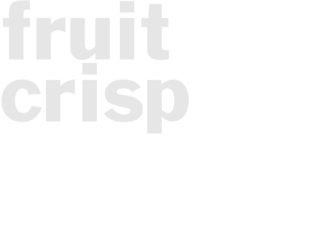 Fruit Crisp