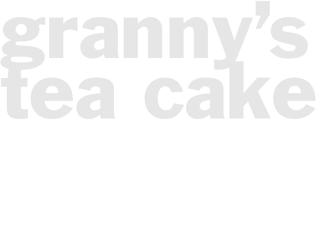 Granny’s Tea Cakes