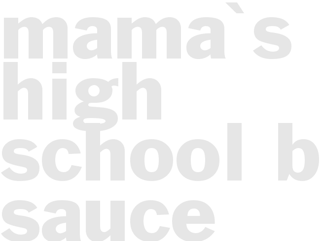 Mama's High School BBQ Sauce