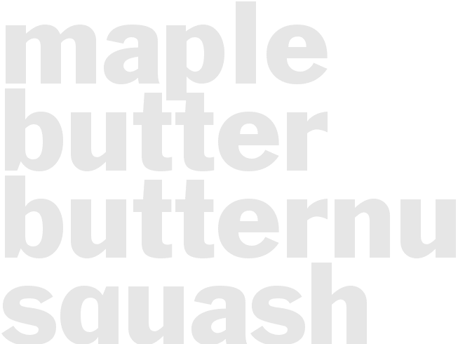 Maple-Butter Butternut Squash