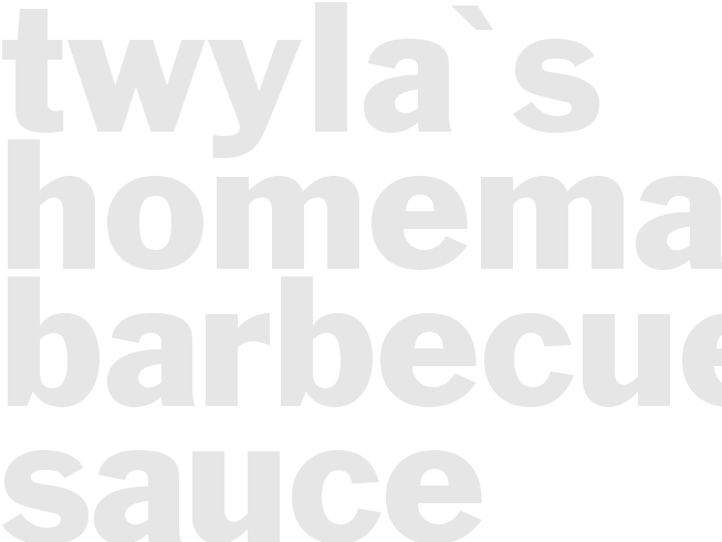 Twyla's Homemade Barbecue Sauce
