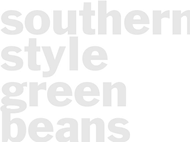 Southern Style Green Beans