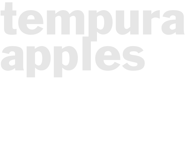 Tempura Apples