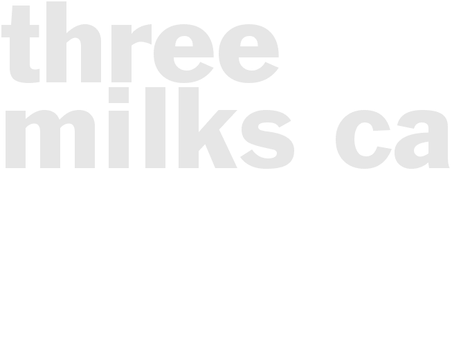 Three Milks Cake 