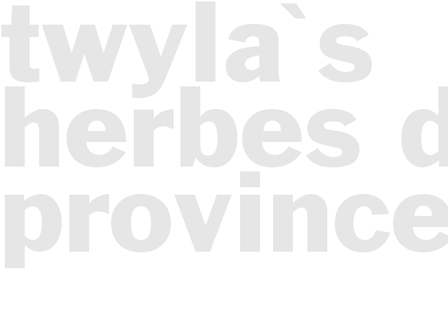 Twyla's Herbes de Province