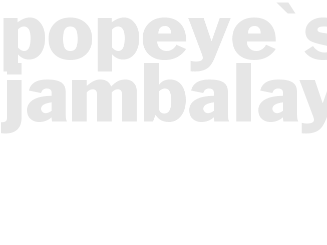 Popeye's Jambalaya