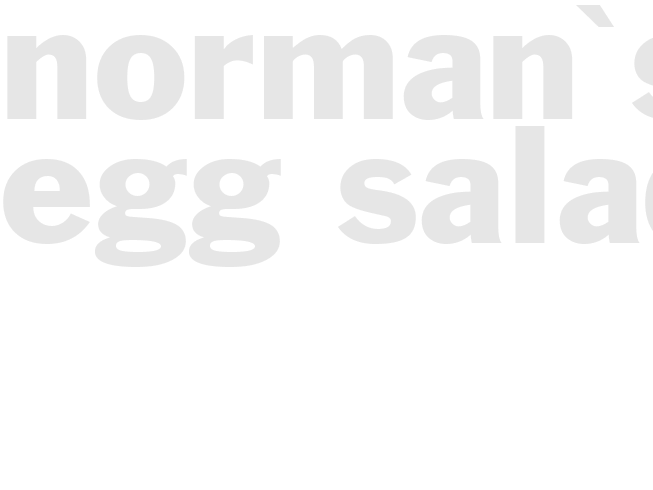 Norman's Egg Salad