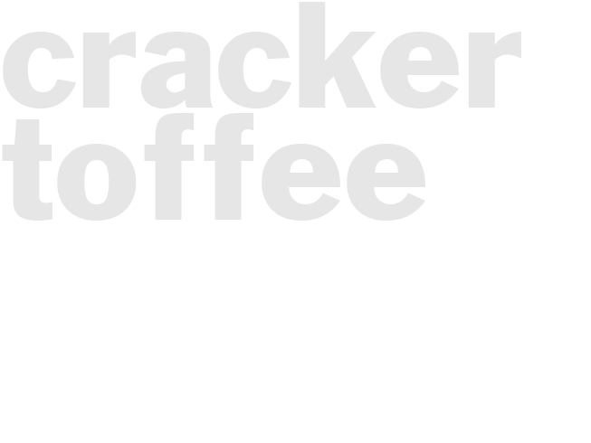 Cracker Toffee