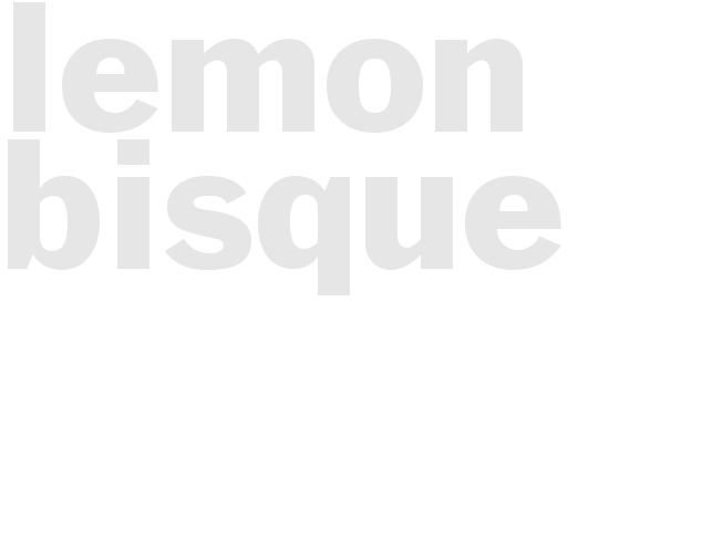 Lemon Bisque