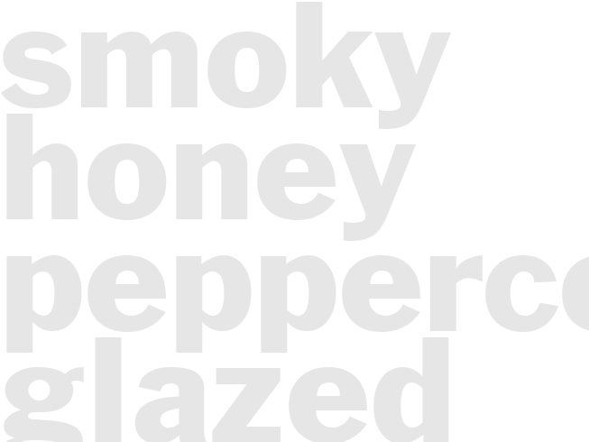 SMOKY HONEY-PEPPERCORN GLAZED CHICKEN