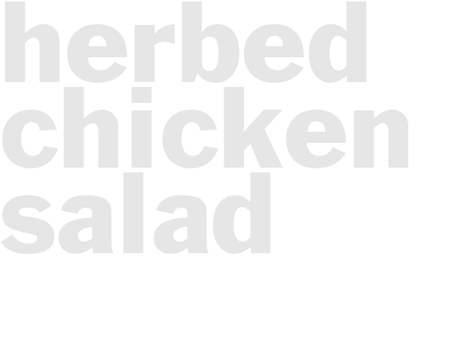Herbed Chicken Salad