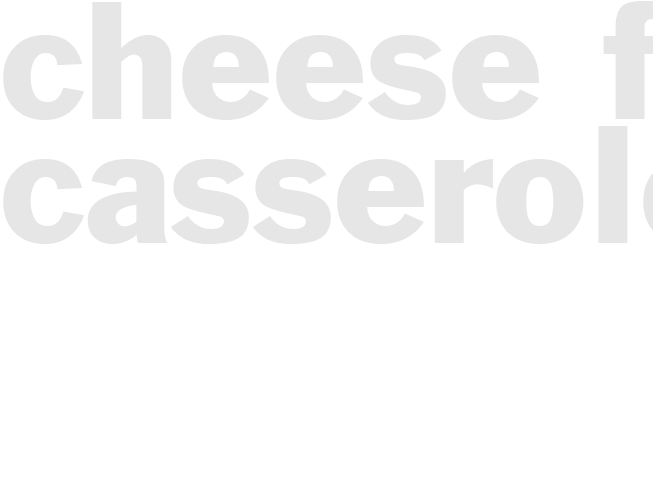 Cheese Fry Casserole