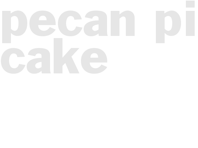 Pecan Pie Cake