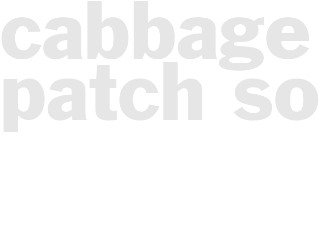 Cabbage Patch Soup