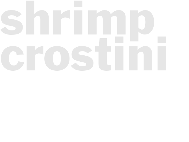 Shrimp Crostini