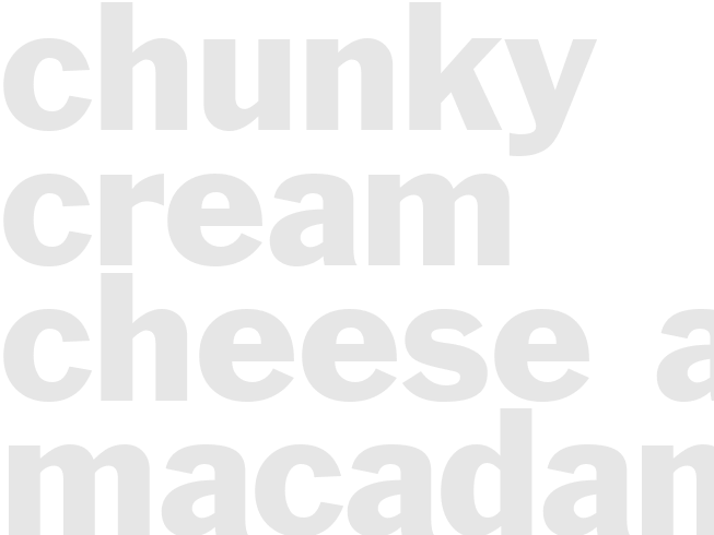 CHUNKY CREAM CHEESE AND MACADAMIA NUT COOKIES