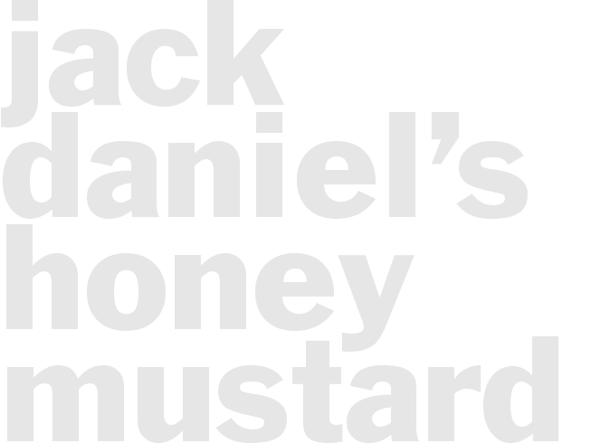 Jack Daniel’s Honey Mustard