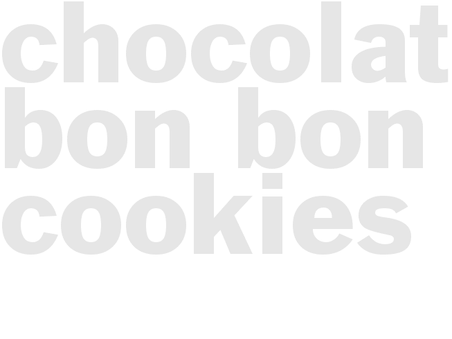 CHOCOLATE BON BON COOKIES