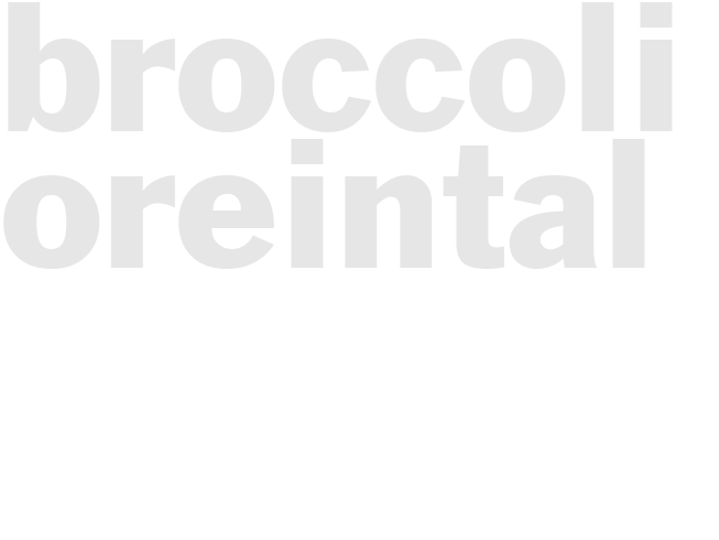 BROCCOLI OREINTAL