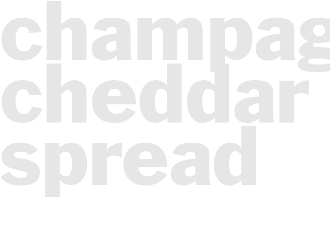 CHAMPAGNE CHEDDAR SPREAD